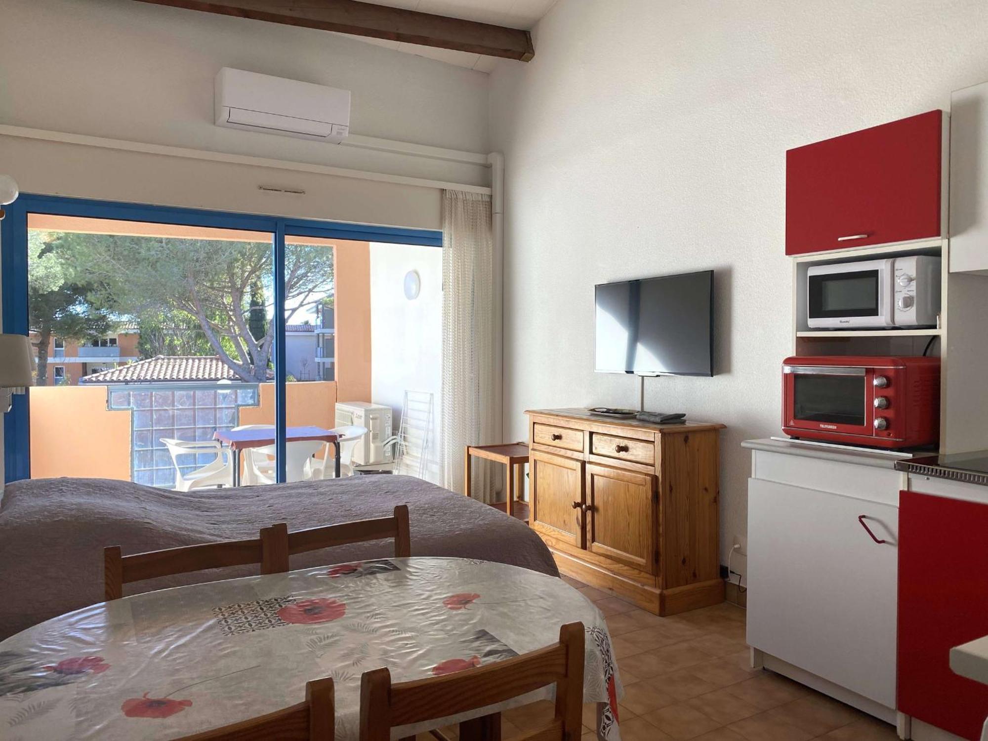 Studio Cosy Avec Terrasse, Parking, Proche Thermes - Balaruc-Les-Bains - Fr-1-553-89 Ngoại thất bức ảnh